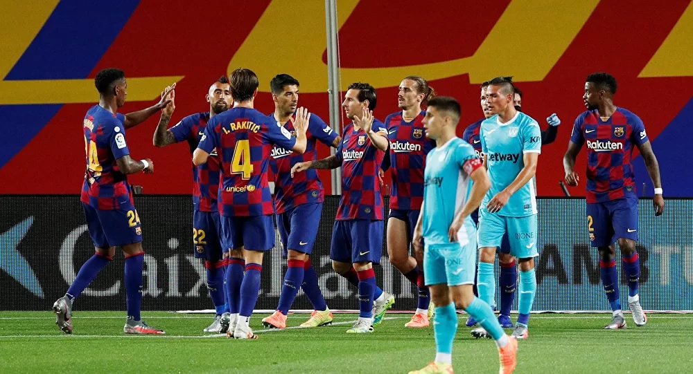 الدوري الاسباني يوقف أحد مبارياته بسبب طائرة مسيّرة