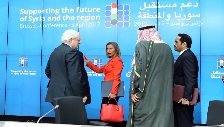 مؤتمر “دعم مستقبل سوريا والمنطقة" يبدأ في بروكسل