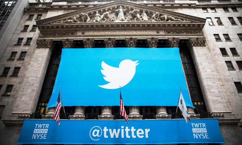 هبوط لأسهم منصة تويتر يزيد عن 10 في المائة