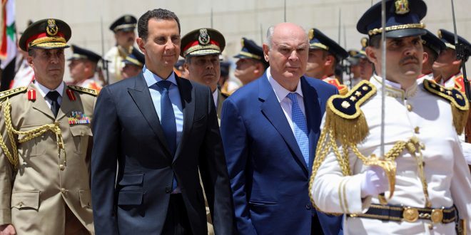 الرئيس الأسد يتباحث مع رئيس أبخازيا التعاون الثنائي بين البلدين
