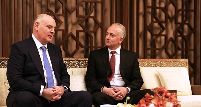 رئيس أبخازيا أصلان بجانيا يزور العاصمة السورية دمشق