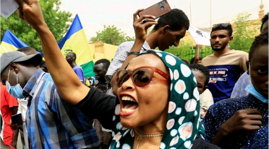 مظاهرات 30 يونيو تنطلق بالسودان باتجاه القصر الجمهوري لإسقاط الحكومة