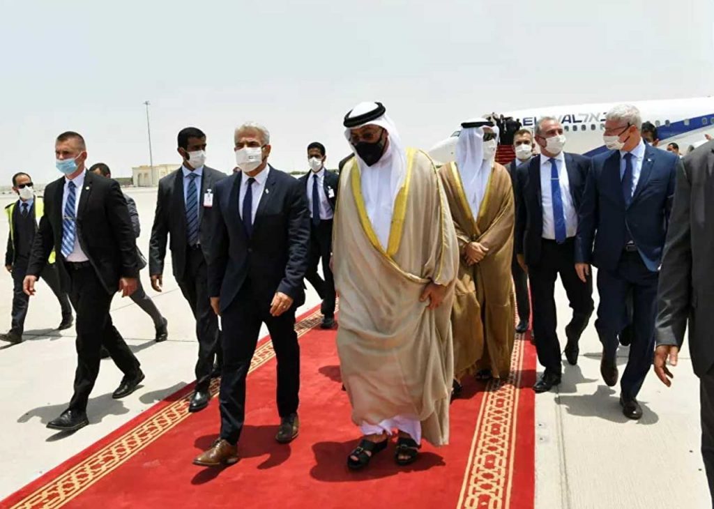 افتتاح السفارة الإسرائيلية في أبو ظبي بحضور وزير خارجية إسرائيل