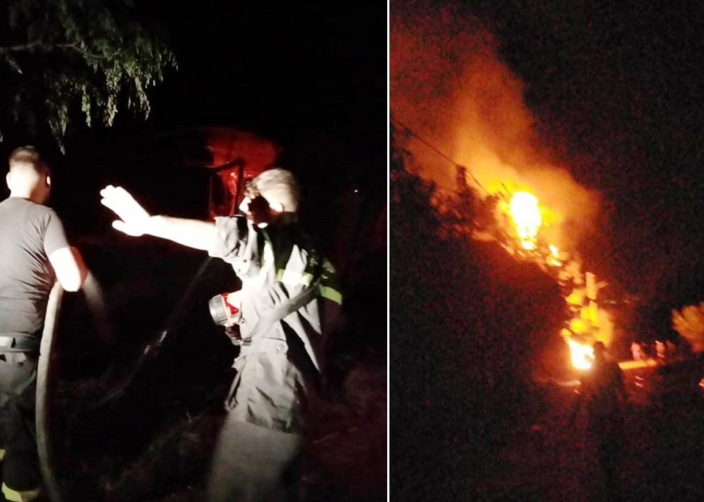 حرائق في مخيمين للنازحين السوريين في شمال لبنان