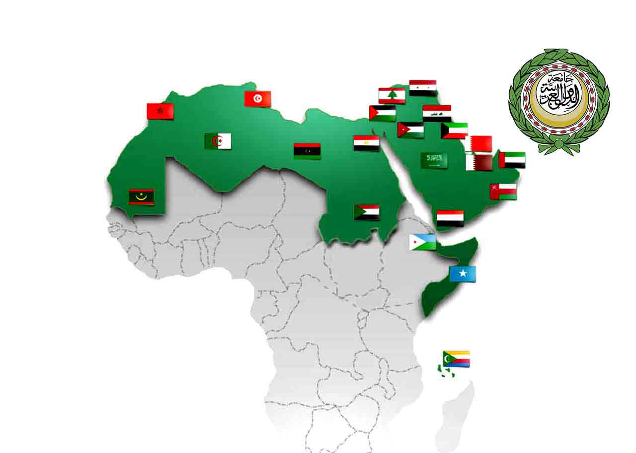 جامعة الدول العربية توجه اعتماد خريطة موحدة للوطن العربي