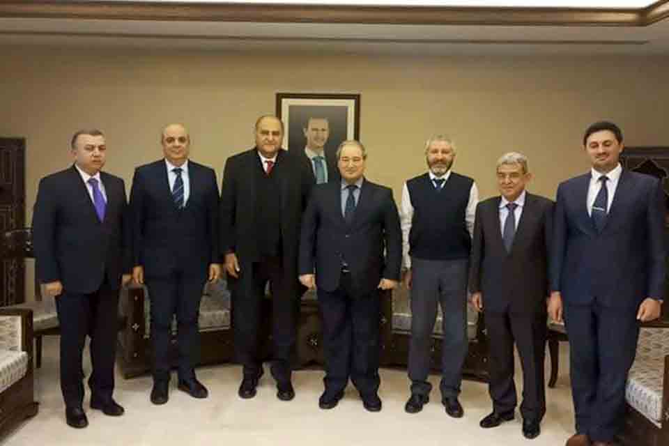 وفد التيار الوطني الحر اللبناني يزور العاصمة السورية دمشق