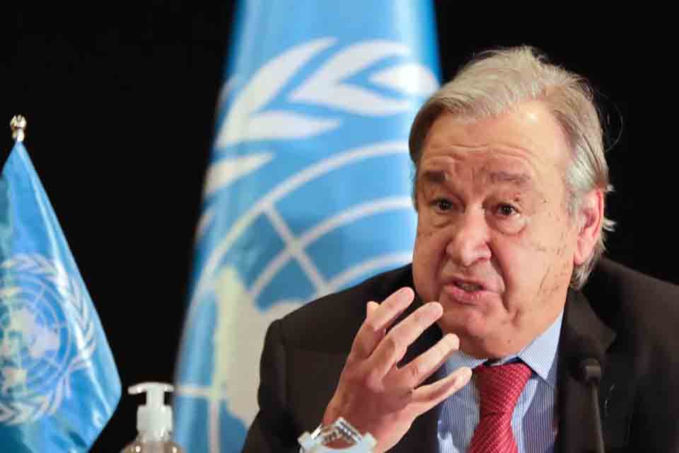 غوتيريش يحذر من أن اندلاع حرب في أوكرانيا سيؤدي إلى كارثة